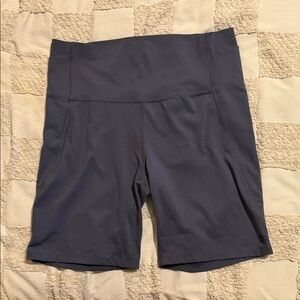 Women's Dark Gray Biker Shorts